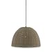 Royce Lighting RLPE2000-50 Outdoor Rattan Pendant Lamp Dark Tan