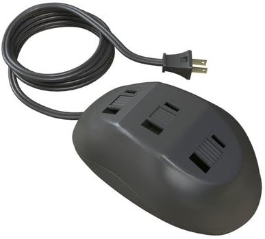 Stanley 31369 3 Outlet Black Power Hub With 6' Cord