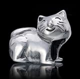 925 Sterling Silber Bead antique Katze - Beads Modell: #1119