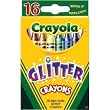 Glitter Crayons 16-Pack