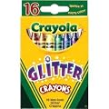 16 Glitter Wax Crayons - Crayola