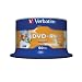 Verbatim 43533 DVD-R 4.7GB 16x Printable 50 Pack Spindle
