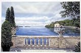 Terrace View By James Harris. ART PRINT Size: 28 x 22 Inches