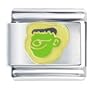 Green Frankenstein Holiday Italian Charm