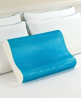 Comfort Revolution Cool Comfort Hydraluxe Gel &amp; Memory Foam Contour Pillows