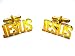 Gold Jesus Cufflinks