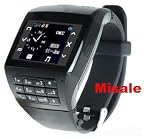 Wrist Watch Cell Phone Mobile 1.5 Touch Screen Quad Band Dual Card Spy Camera Mp3 Mp4 Q8