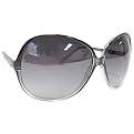Adi Designs Oversized Fashion Sunglasses - Black/Smoke