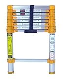 Xtend & Climb 750P Aluminum Telescoping Ladder Type II Home Series, 8.5-Foot
