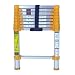 Xtend & Climb 750P Aluminum Telescoping Ladder Type II Home Series, 8.5-Foot