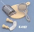 Miniature 4 pc. Set of Vintage Style Kitchen Tools