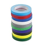 THE CHENILLE KRAFT COMPANY / CKC3850 / Kraft Colored Masking Tape Classroom Pack, 3/4 x 60 Yards, 10 per Pack / Sold as 1 PK