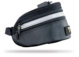 Topeak Large Expando Wedge Seat Bag 90/125 cubic inches With Rain Cover Black
