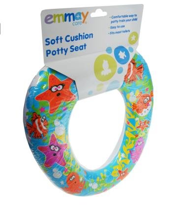 Emmay Care Soft Cushion Potty Seat coloured