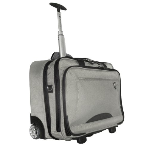 Heys Ballistic Nylon Rolling Business Case - Silver
