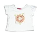 Mimi & Maggie - Toddler Girls Short Sleeve Tee, White