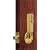 Lock Jaw Security 1001 Door Security Device, Polished Brass