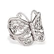 Oxidized Butterfly Ring