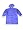 Driplets by Wippette Kids - Boys Hooded Raincoat, Blue (Size 14)