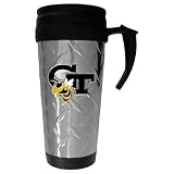 Georgia Tech Yellow Jackets NCAA Diamond Plate Travel Mug