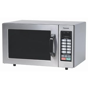 Panasonic NE-1054F 1000-Watt Stainless Steel Commercial Microwave