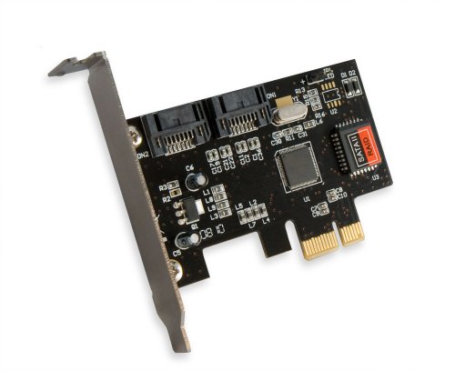 SYBA SD-LP-PEX2IR Low Profile PCIe SATA2 2-Port Raid Card with SIL3132