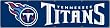 Tennessee Titans 8 Foot Applique and Embroidered Banner NFL Football Fan Shop Sports Team Merchandise