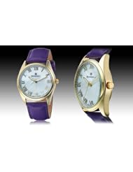 Bernoulli Lynx MOP Leather Ladies Watch