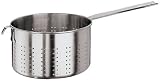 Paderno World Cuisine 3-3/4-Quart Pasta Strainer, Stainless Steel