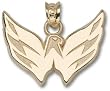 Washington Capitals New Eagle 5/8" Charm/Pendant -14K/10K, Stainless Steel or Gold Plated