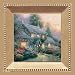 Set of four Thomas Kinkade Julianne's Cottage Coasters - Style ALTK6