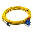 Fiber Optic Cable, LC/SC, Single Mode, Duplex - 10 meter (9/125 Type)