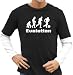 Layered T-Shirt mit "Evolution Fussball" Motiv. 100% Baumwolle geben einen angenehmen Tragekomfort. 
Einlaufvorbehandelt. Label im Nacken. Sehr edler Aufdruck. Lieferbar in den Gr��en: M L XL XXL