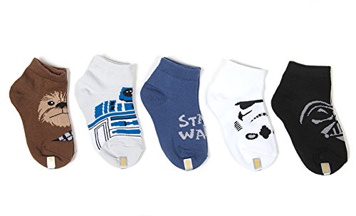 LUCAS FILM TODDLER BOYS STAR WARS 5 PACK SHORTIES 5-6.5 200HP -ASSORTED