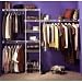 Closet Organizer - Wardrobe Organizer Kit -White (White) (81.5