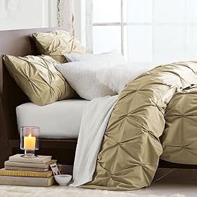 west elm Organic Cotton Pin Tuck Duvet Cover, Full/Queen, White west elm Organic Cotton Pin-Tuck Duvet Cover, Full/Queen, White