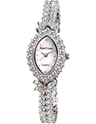 Gemorie Women Fashion Watch with Jewelry Band in Rhodium Plating (128966)