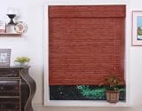 Randa Auburn Bamboo Roman Shade - Free Shipping, 36x54