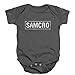 Sons Of Anarchy Boys' Samcro Bodysuit Grey