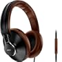 Philips Citiscape Uptown SHL5905BK/10 Casque arceau avec micro universel Noir et Marron
