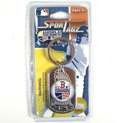 Buy BOSTON RED SOX 07 WORLD SERIES DOG TAG KEYCHAIN NECKLACE by Forever Colectibles