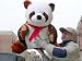 Search : GIANT 32" BROWN PANDA SOFT STUFFED BEAR BIG JUMBO PLUSH* Unique Fabric Makes This Panda Stand Out! * AMERICAN MADE IN THE USA AMERICA