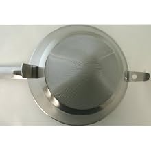 Paderno World Cuisine 7-7/8-Inch Double Mesh Bouillon Strainer, Stainless Steel