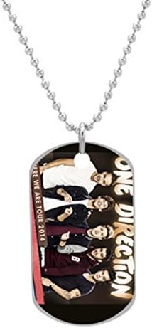 One Direction Members Custom OvaL Dog Tag (Large Size) Pet Tag Cat Animal Tag
