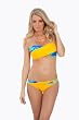 Serenity: Twisted Tube Top Swimsuit Separate by Blue Sky Swimwear (All styles sold as separates; Top Only)