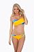 Serenity: Twisted Tube Top Swimsuit Separate by Blue Sky Swimwear (All styles sold as separates; Top Only)