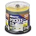 Memorex 210 MB 24x Pocket CD-R Mini-Discs (50-Pack Spindle)
