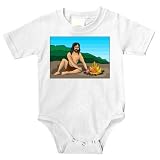 Onesie with fire, prehistoric, primitive, cooking