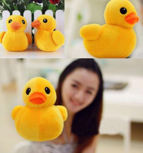 New Duck 20cm 8" Lovely Yellow Duck Stuffed Animal Plush Soft Toys Cute Doll Pillow Gift ,for valentine day ,year 2002