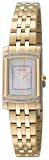 CITIZEN Watch:Citizen Women's EG3122-57D Eco-Drive Stiletto Diamond Accented Gold-Tone Watch